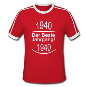 TShirts Jahrgang 1940